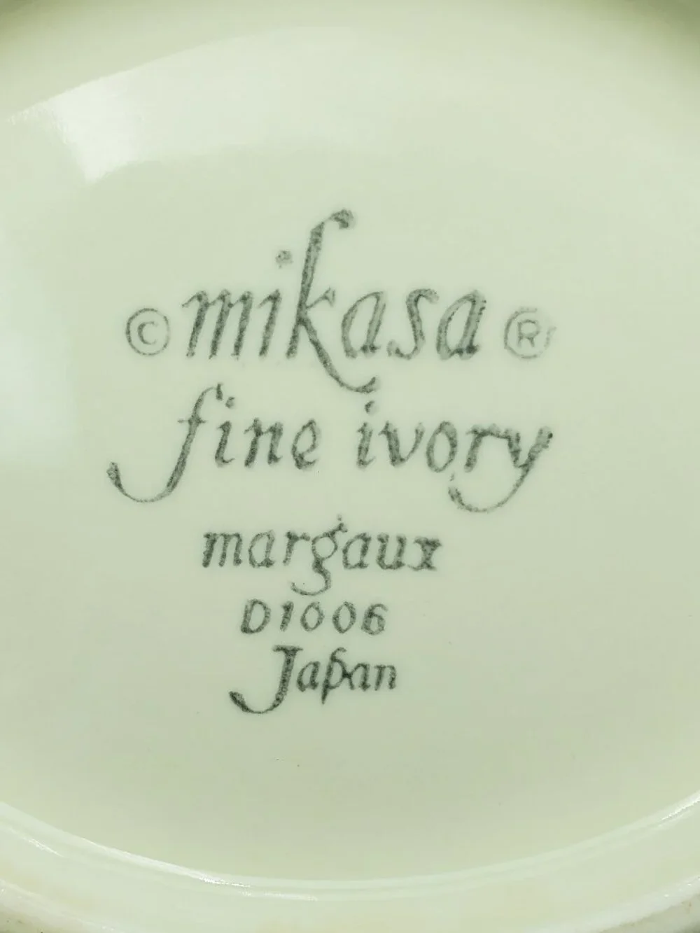 Mikasa fine ivory